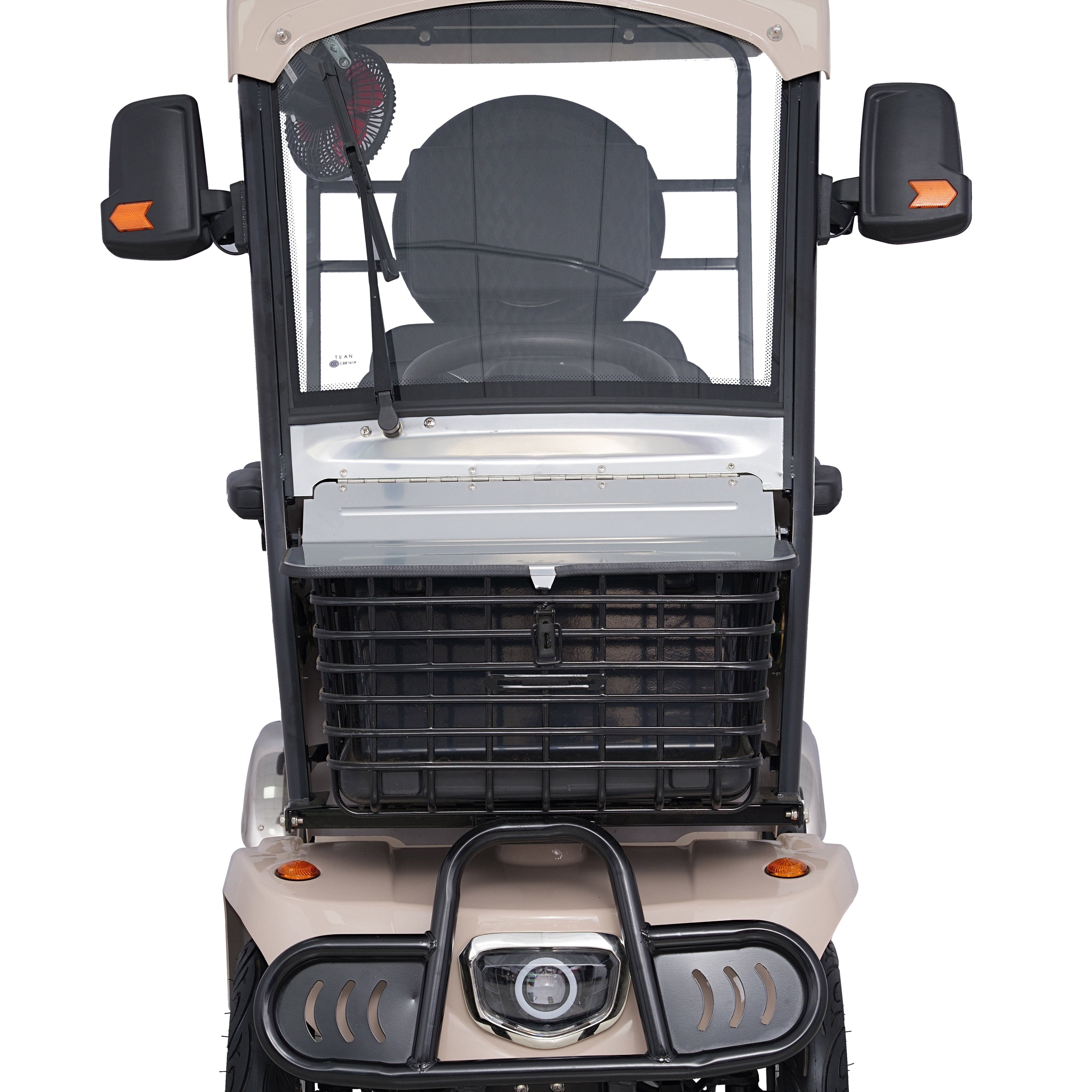 Low Cost 4 Person Electric Quadricycle Passenger & Cargo Electric Quadricycle Adult Golf Cart